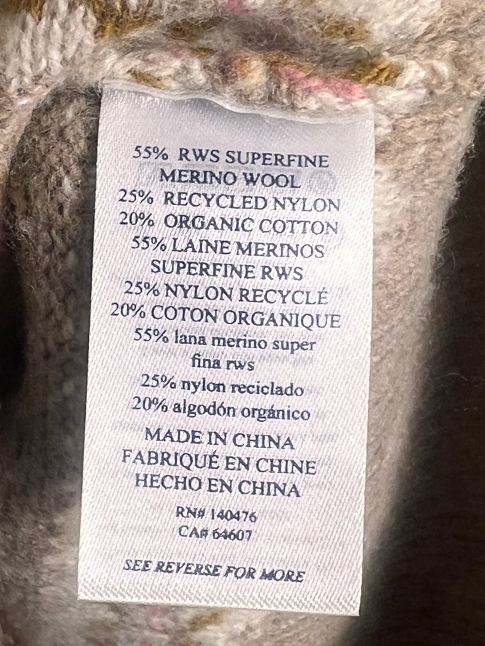 Faherty Extra Fine Merino Wool Blend XS Fair Isle Sweater Vest Vintage Cottage - Picture 7 of 7